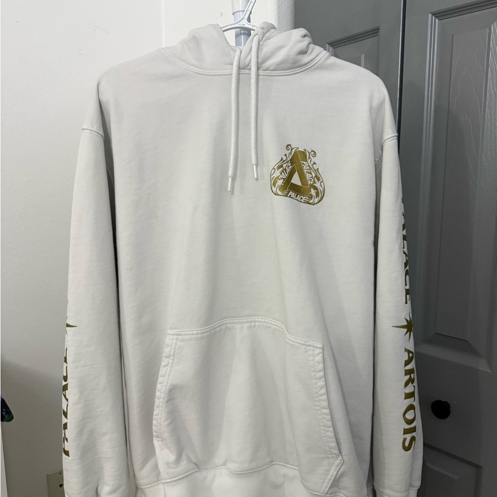 Palace x Stella Artois Hood 'White'